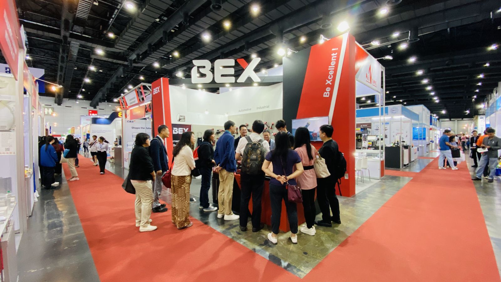BEX在泰國展會現場
